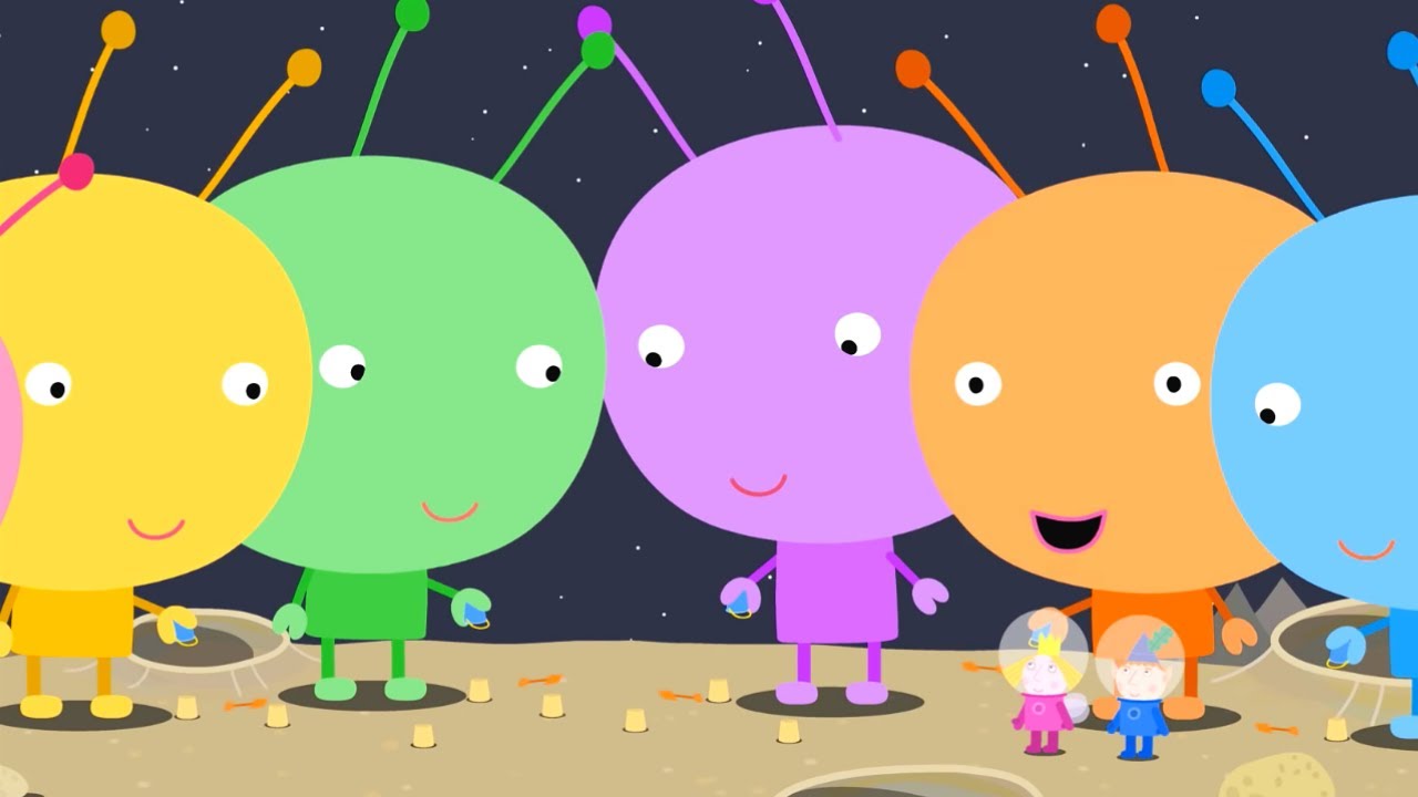 Ben y Holly en Español 🚀🌙 Un Picnic en la Luna 🌙🚀 Dibujos Animados Divertidos para Niños