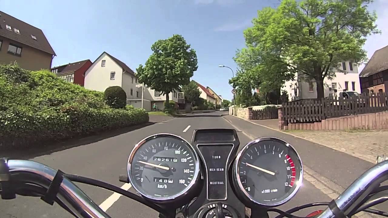 GN 250   Tour Göttingen Weser 1