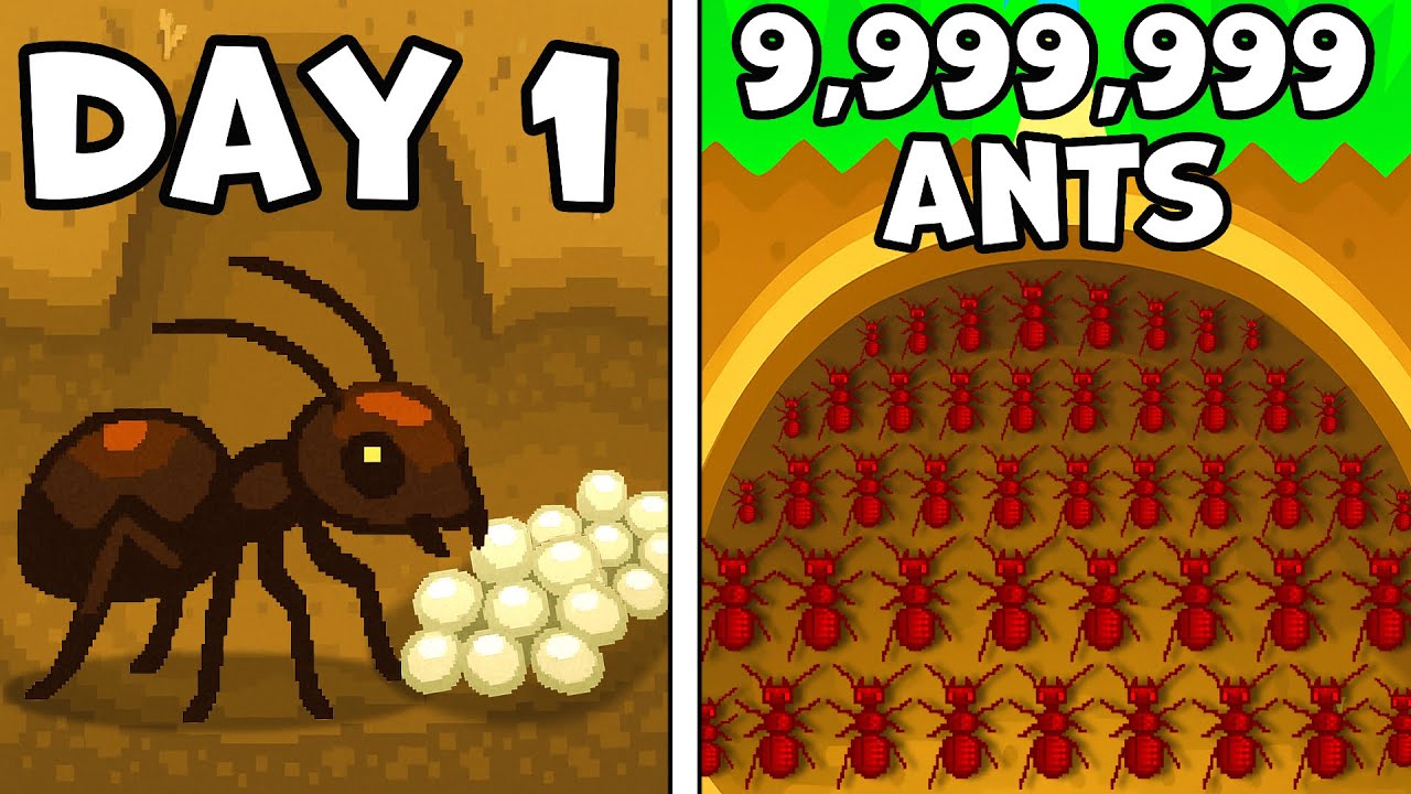 I Built The BIGGEST ANT ARMY in Ant Colony