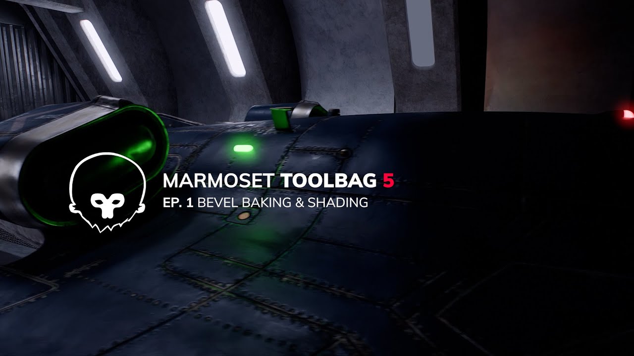 Part 1: Bevel Baking & Shading a 3D Model in Toolbag | Cargo Ship Series