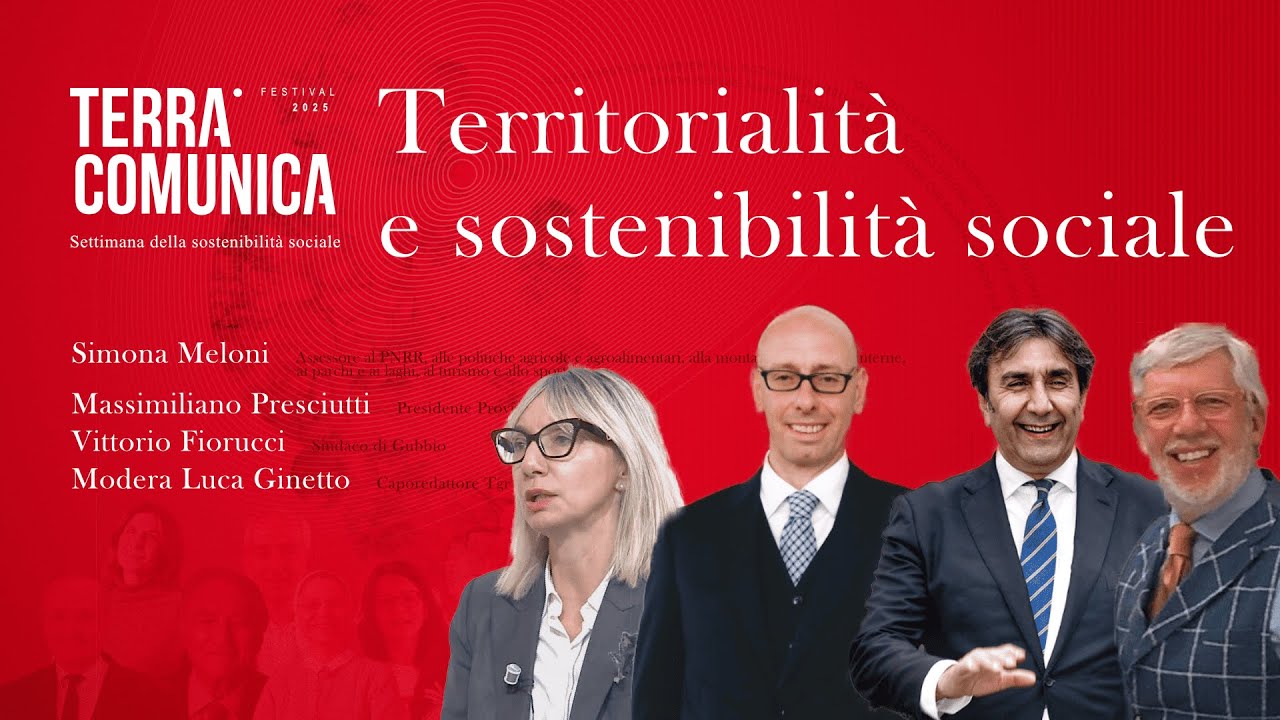 Terracomunica 2025 | Settimana della Sostenibilità Sociale – Territorialità e sostenibilità sociale