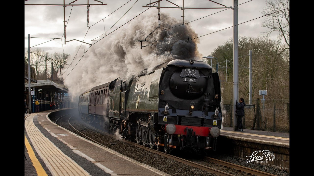 34067 'Tangmere' on the Cumbrian Mountain Express! 07/02/2026