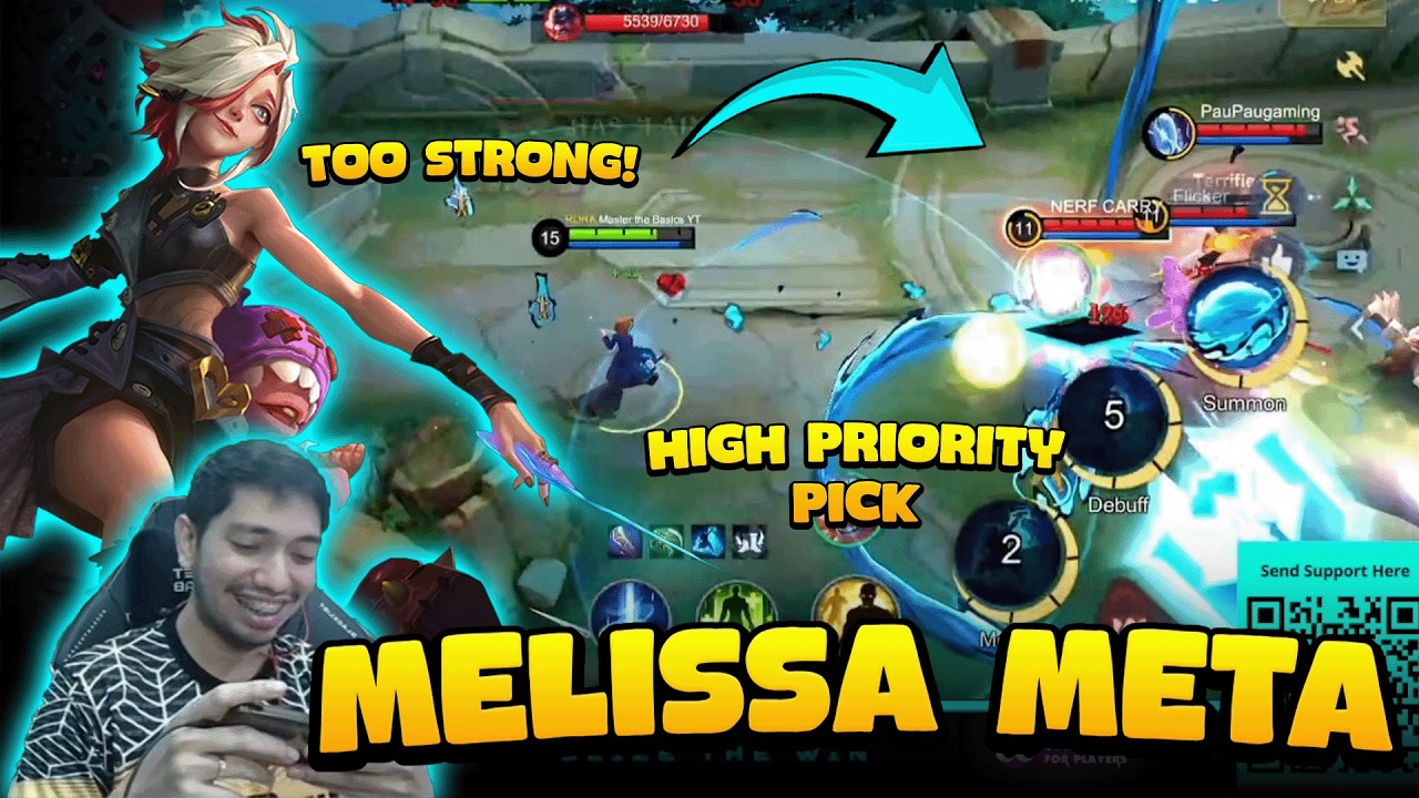 Why Melissa is META in Ewc and Gotf ? | Melissa Gameplay | MLBB