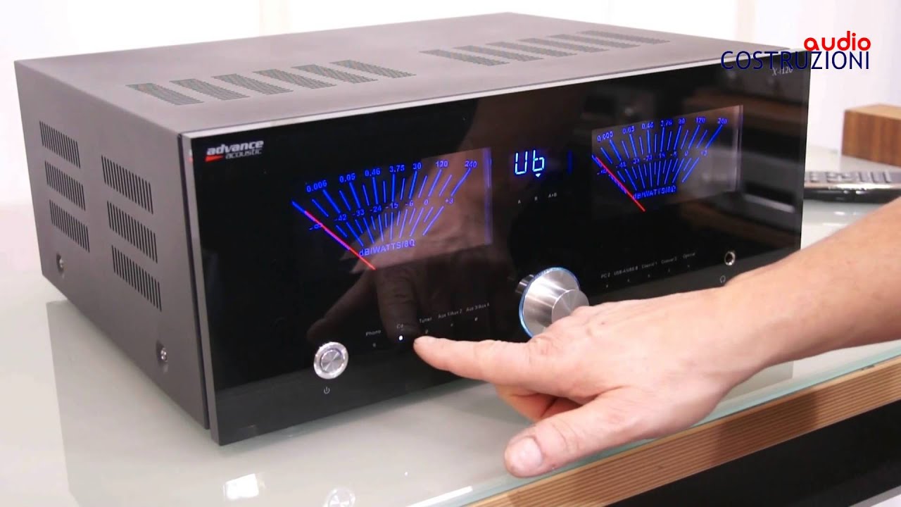 Advance Acoustic XI 120 Amplifier www audiocostruzioni com