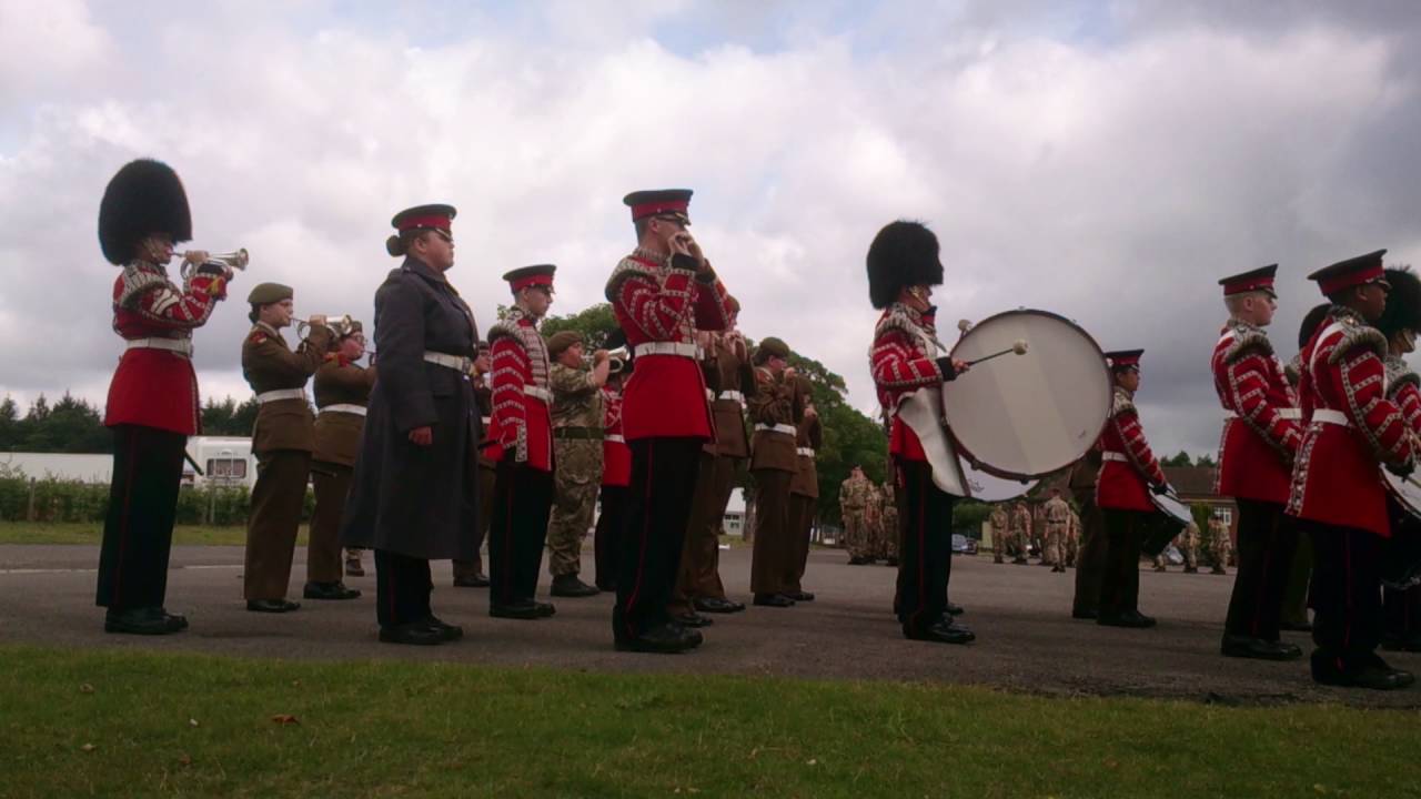 Army cadets corps of drums