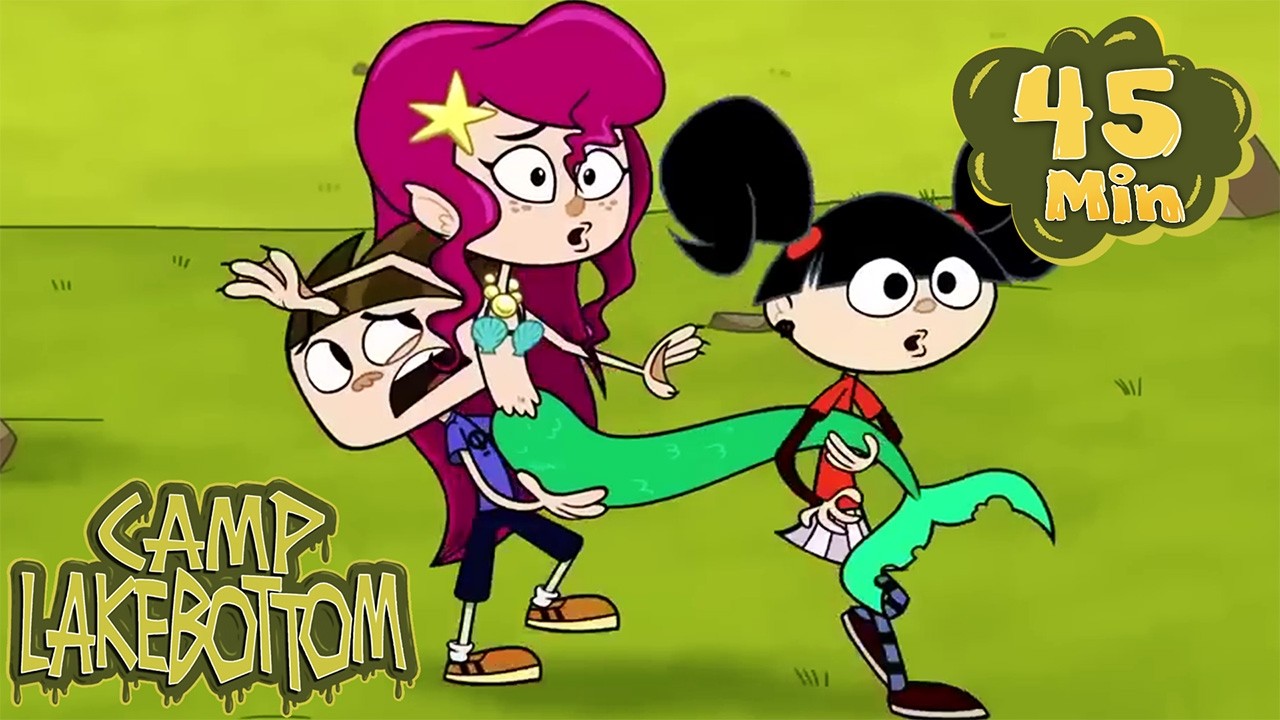 Best Mermaid Episodes Ever! | Camp Lakebottom Cartoon Collection | Scholastic After School