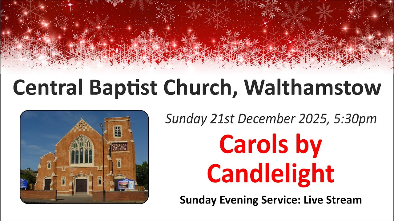 Carols by Candlelight  Sunday Evening Service, 5.30pm  21/12/25