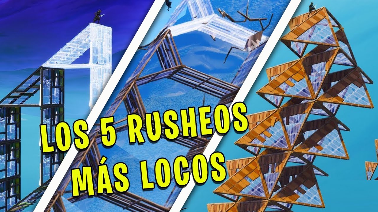 Las 5 Formas de RUSHEAR en FORTNITE que NO CREERÁS