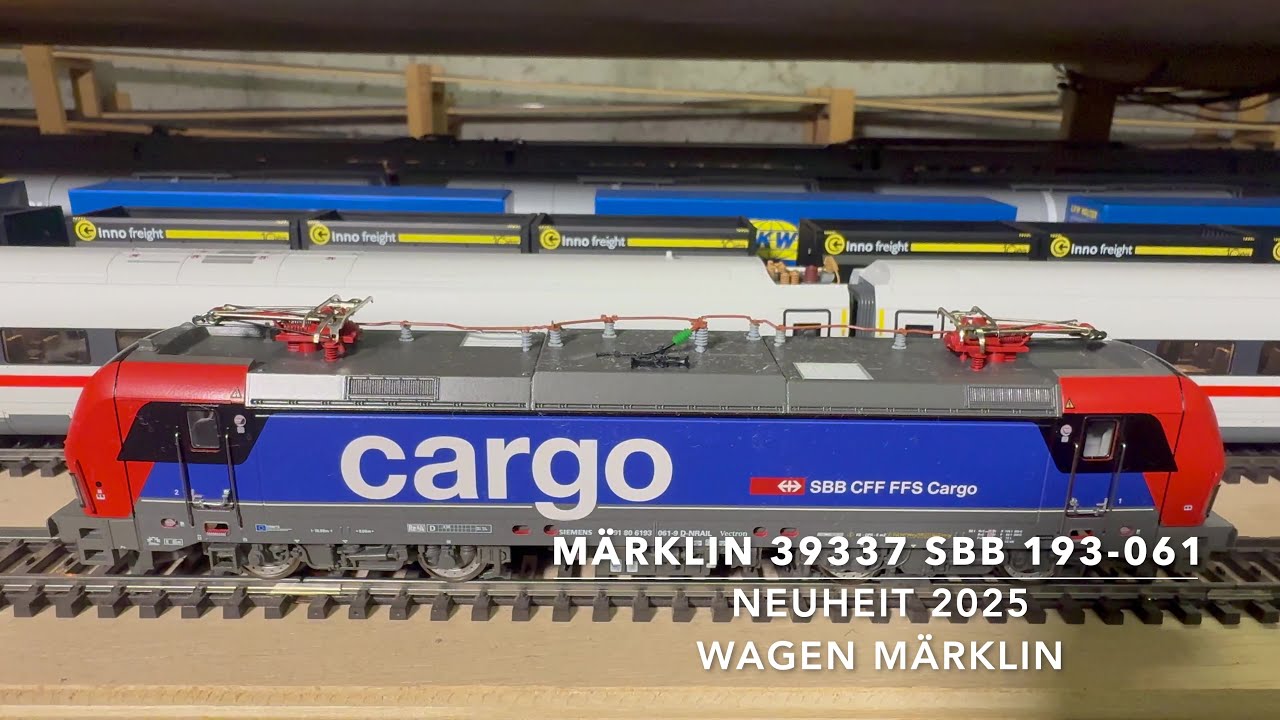 Vectron 193-061 SBB Cargo - M&auml;rklin 39337 - Neuheit 2025