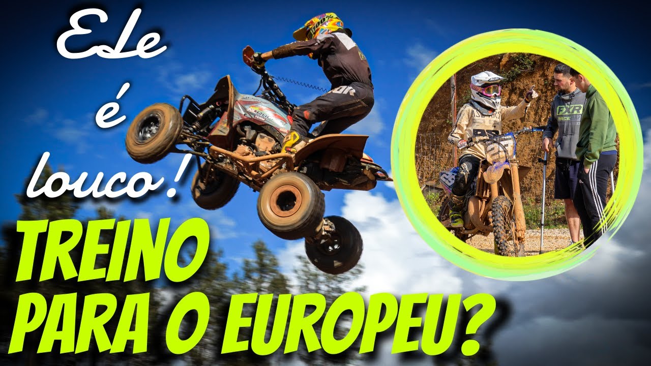 Treino Para o Europeu!? | Pista do Alqueidão | QUADCROSS E MOTOCROSS