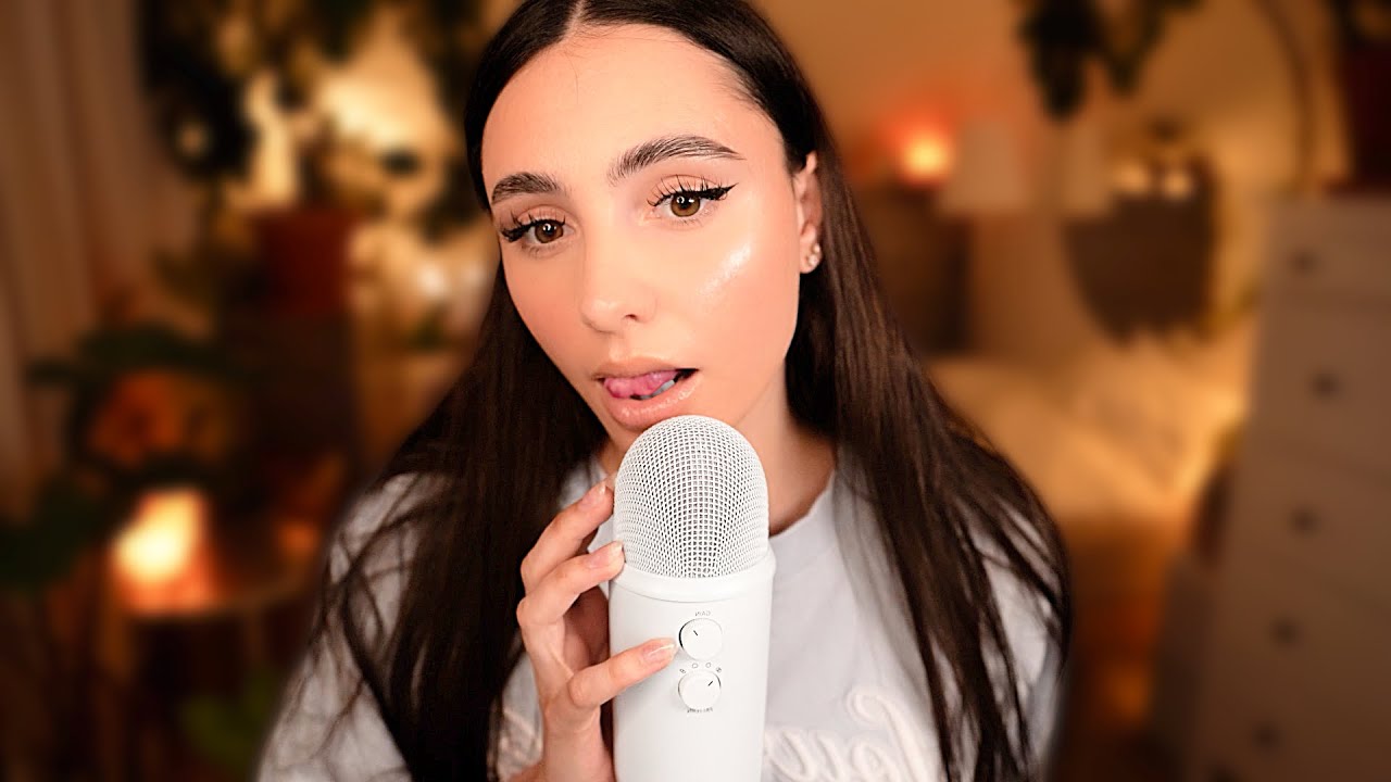 ASMR Расслабляющие звуки рта с Blue Yeti 🎙️😴 Без разговоров 🤫