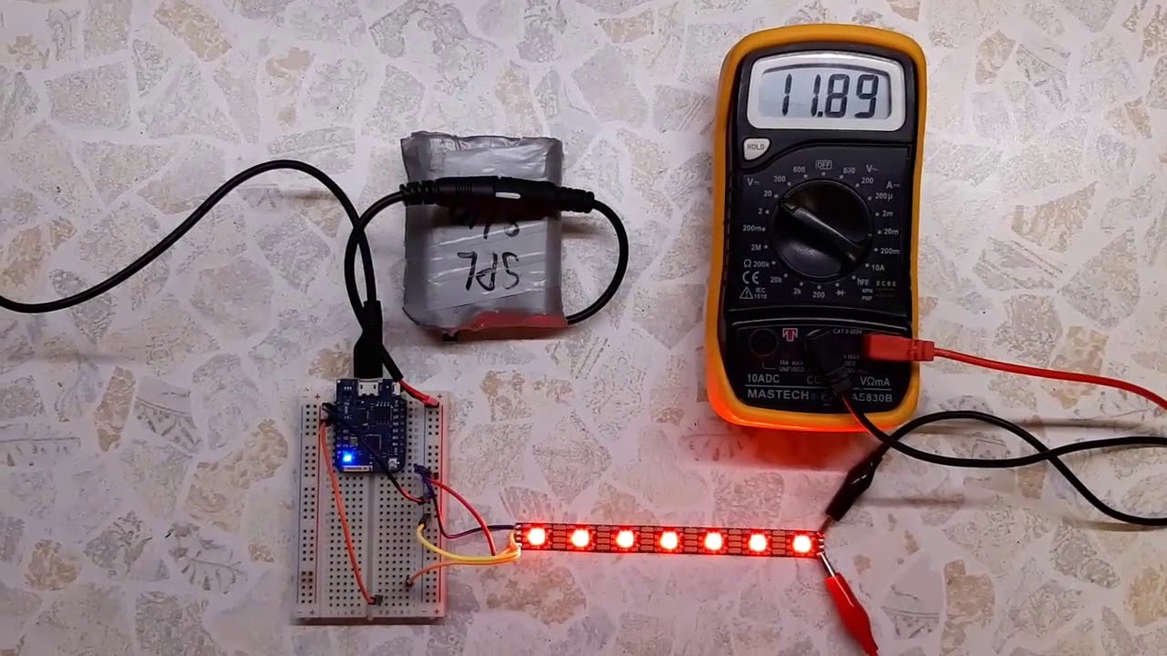 Обзор WS2815. Самовоспроизведение эффектов