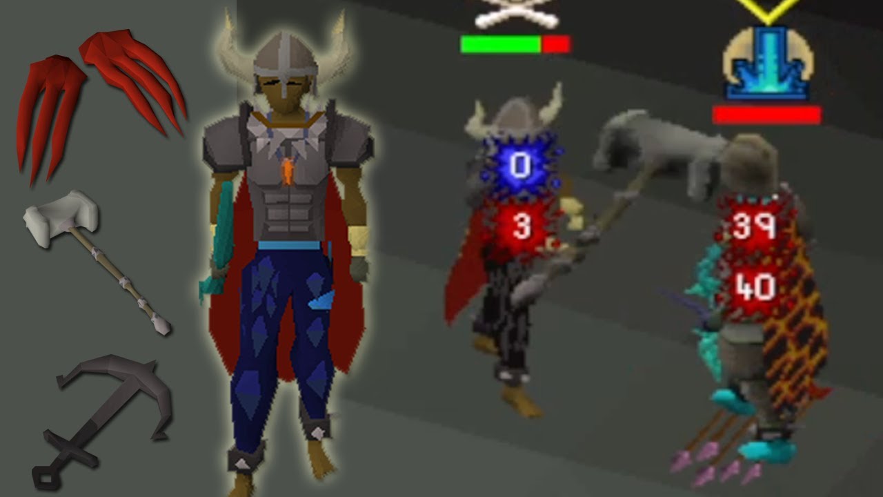 INSANE 60 Attack ZERKER Pure ➔ Killing Everyone on OldSchool Runescape