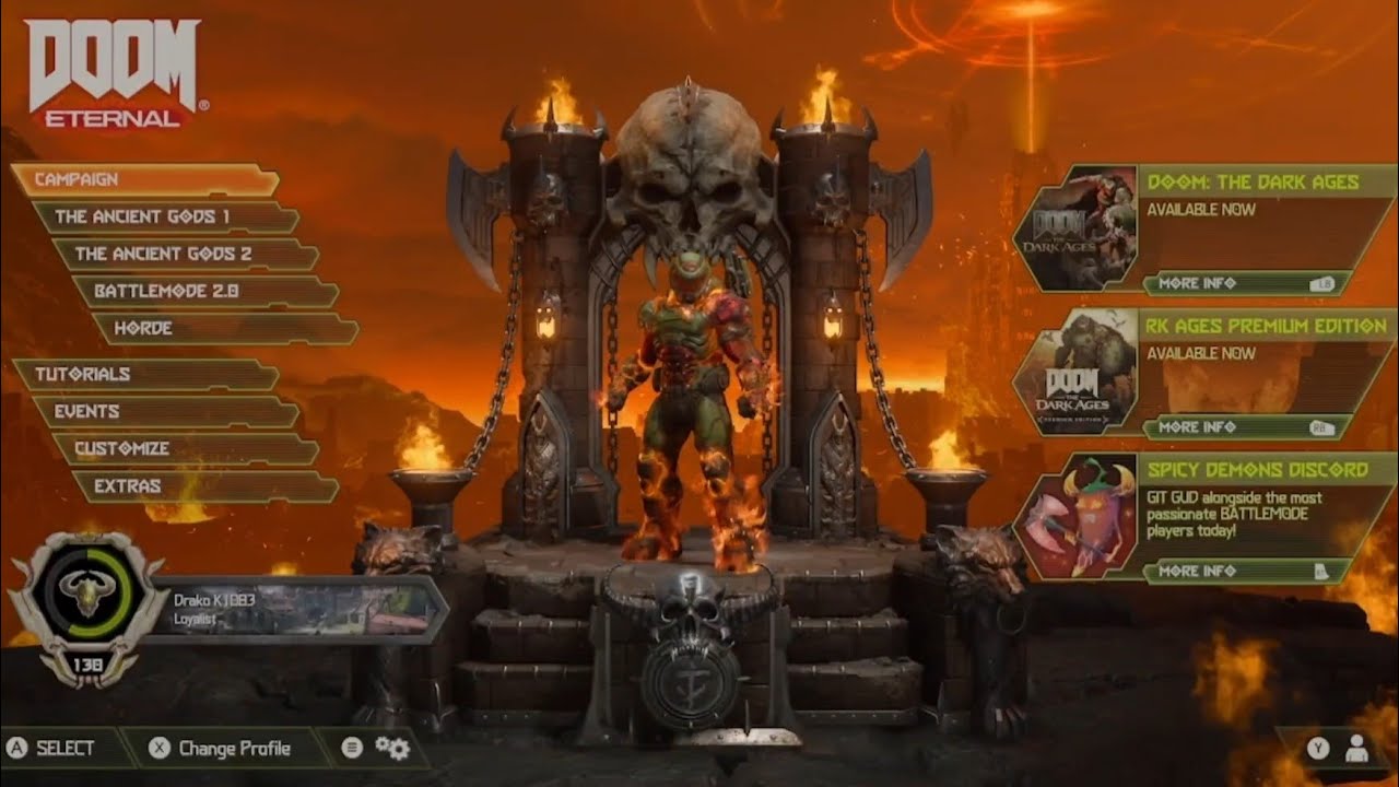 DOOM Eternal | Demonic Slayer in all cutscenes (+DLCs)