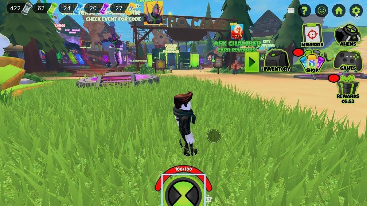 Roblox somos Ben 10 y sus alienígenas
