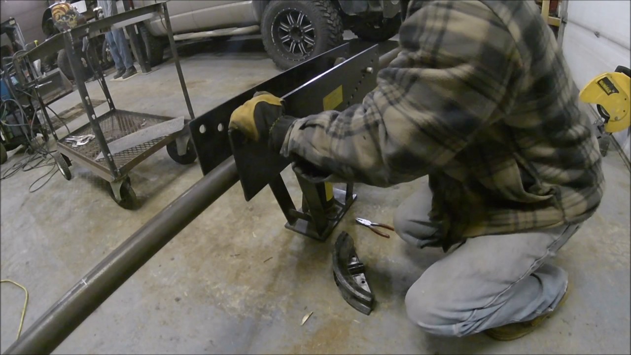 Custom SHTF Bumper Dodge Cummins Fabrication tube bumper part 1