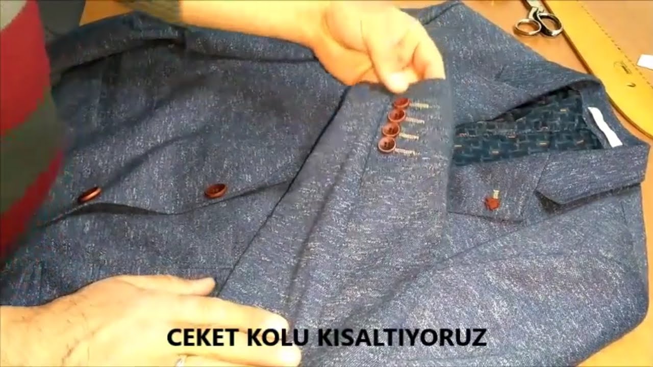 CEKET KOLU KISALTMA