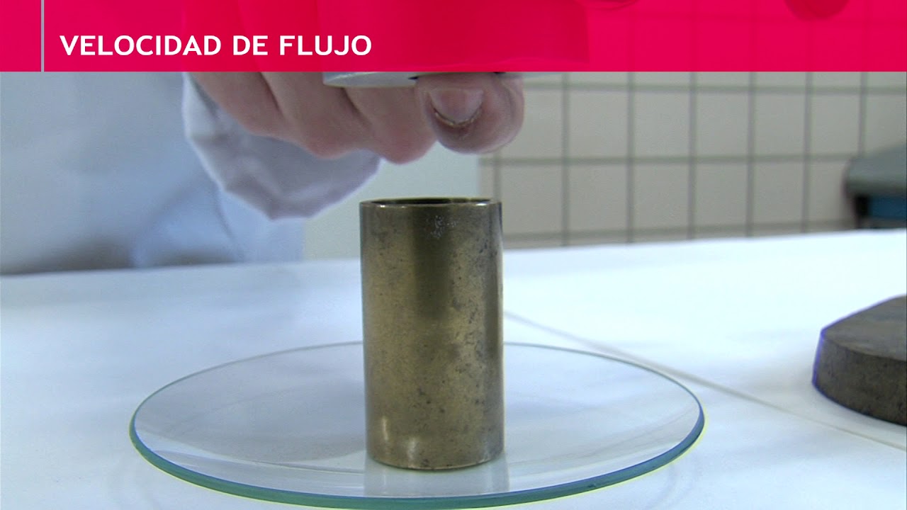Velocidad de flujo y densidad aparente de polvos metálicos