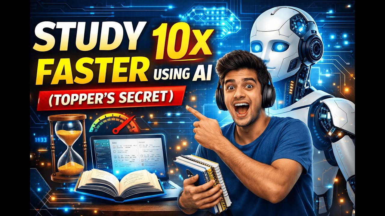 How to Study Smarter with AI Tools to Get Highest Marks | In any Subject #aitools #studenteducation