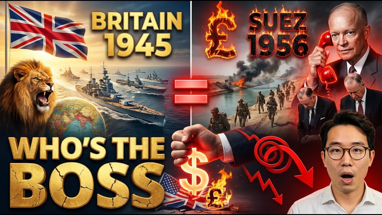The Day Britain Learned America Was The Boss (1956 Suez)