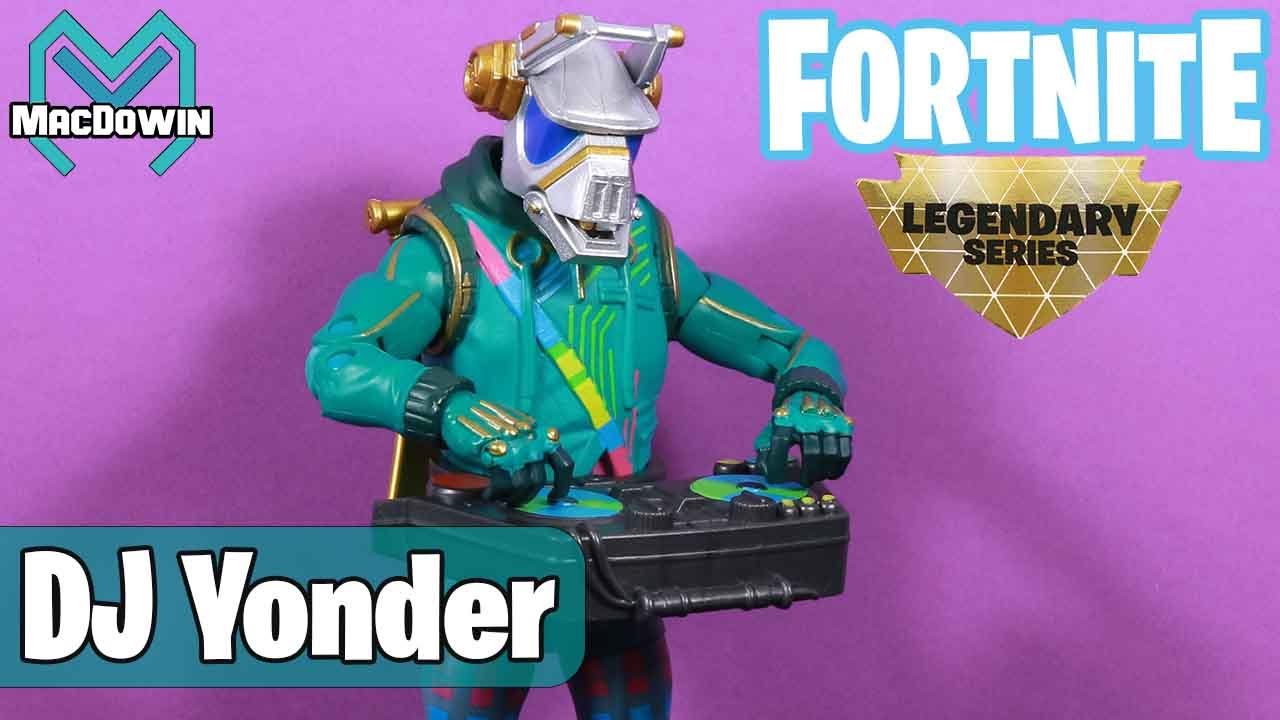 *DJ YONDER LEGENDARY SERIES 2019* | 6 Inch Action Figure Review | Jazwares Fortnite