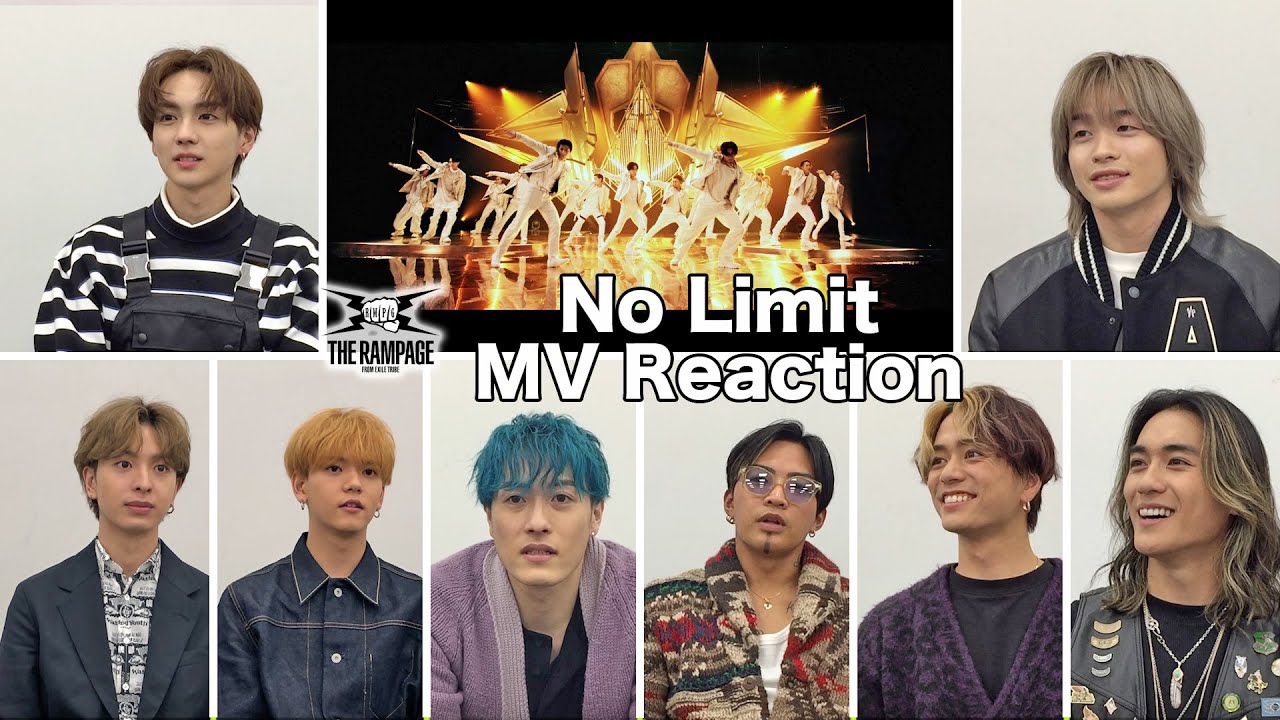 THE RAMPAGE from EXILE TRIBE / No Limit (MV Reaction)