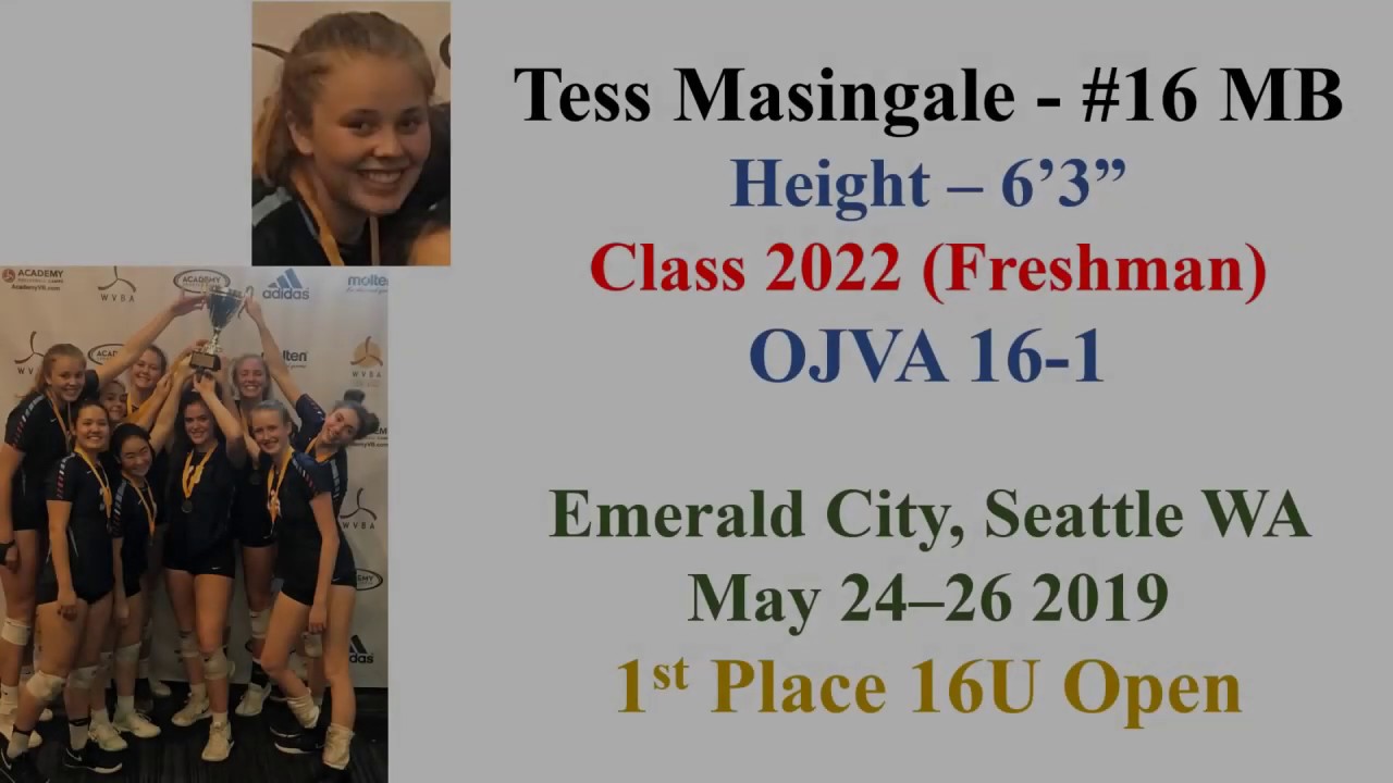 Tess Masingale Emerald City Final Day May 24-26 2019