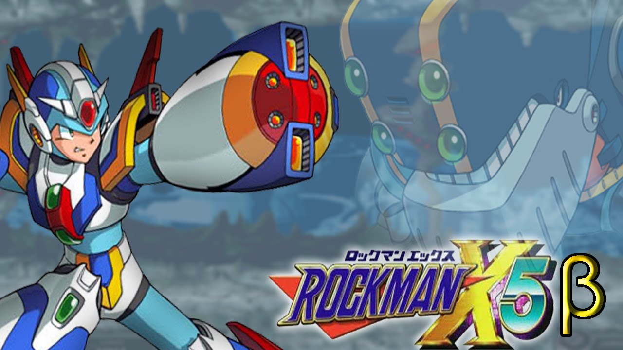 Megaman X5 BETA Gameplay - Duff Mcwhalen level | Rockman x5 beta |