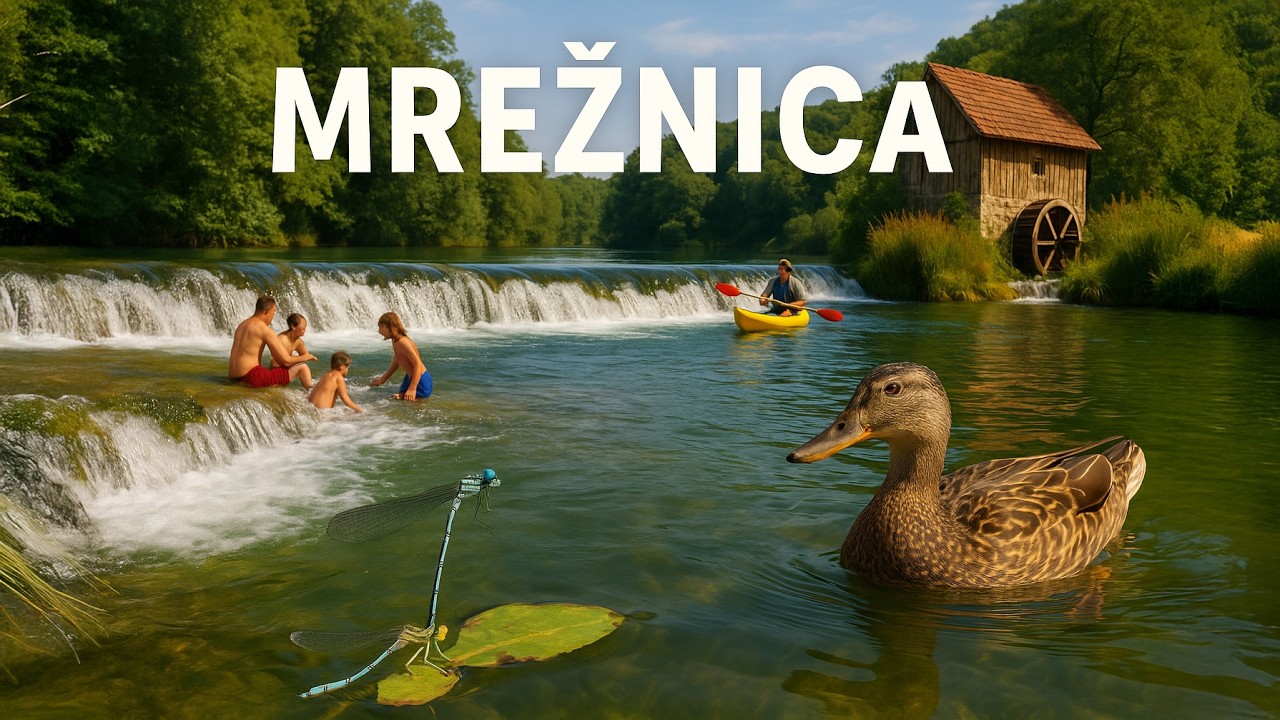 Mrežnica – rijeka od stotinu slapova | Najljepša zelena rijeka Hrvatske
