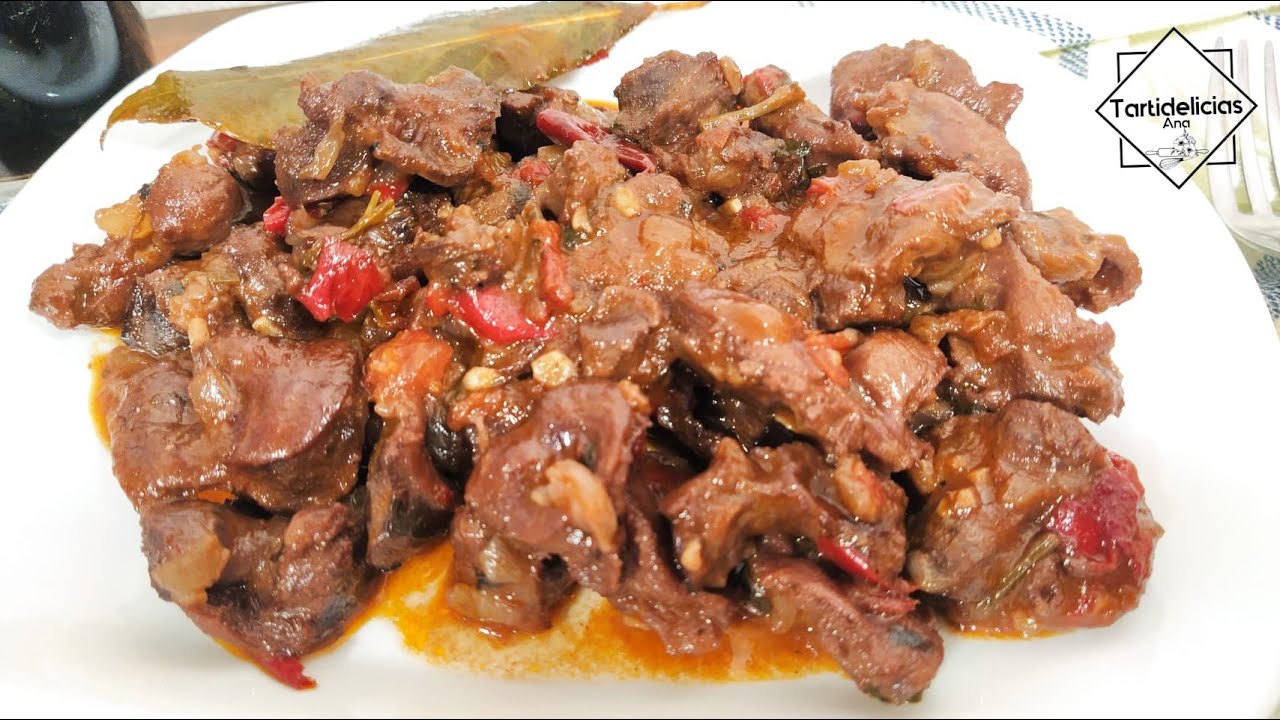 MOLLEJAS de POLLO en CALDERETA EXTREMEÑA la Mejor Receta que hayas probado | RECETA de PUEBLO