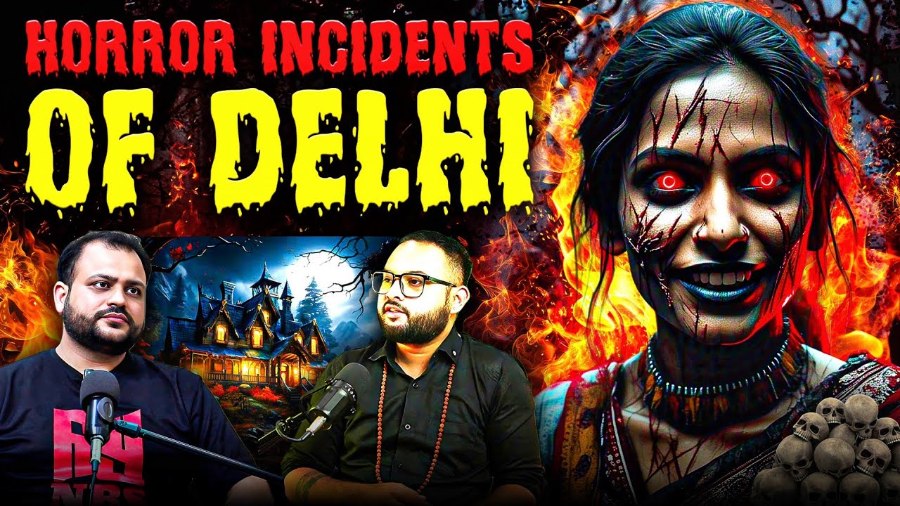 Dehli Ka Sabse Haunted House FT. @zerojatinshow 😱💀. #hindihorrorstories #horrorpodcast.