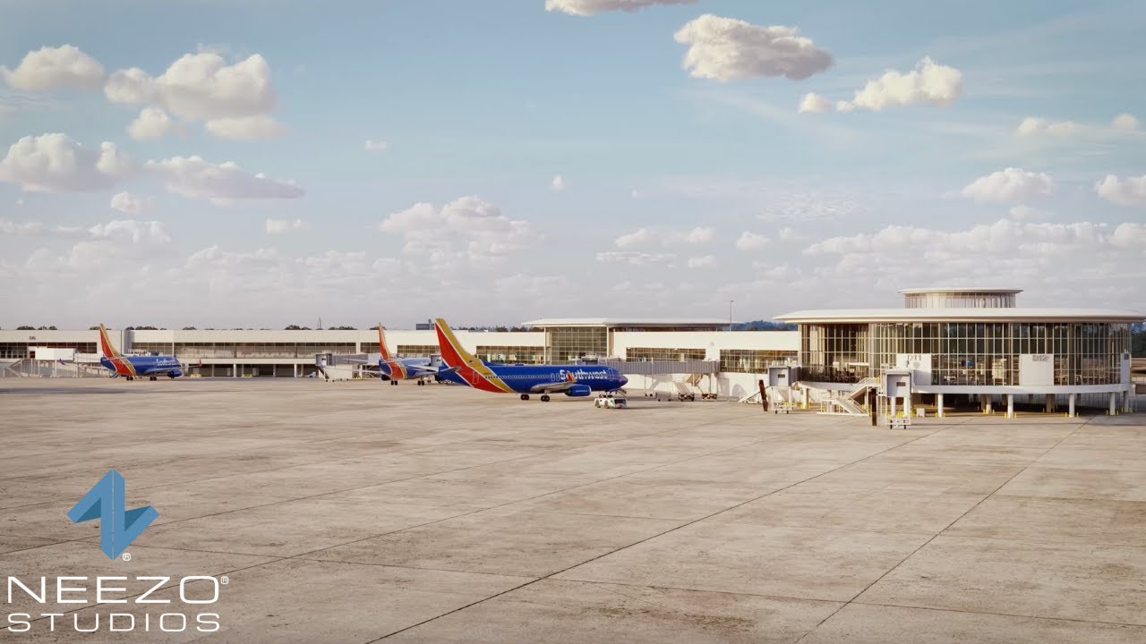 Nashville International Airport® Expansion Animation