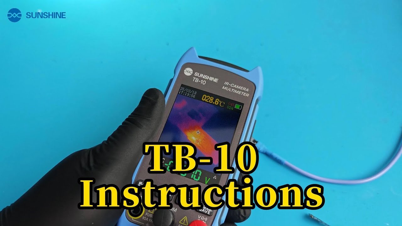 SUNSHINE TB-10 Thermal camera and multimeter integrates into one