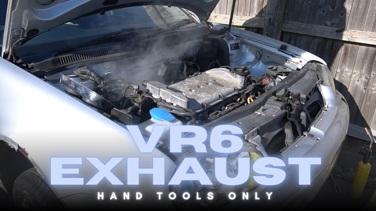 VR6 Exhaust Manifolds Removal Attempt 1 - I Really Need An Impact!