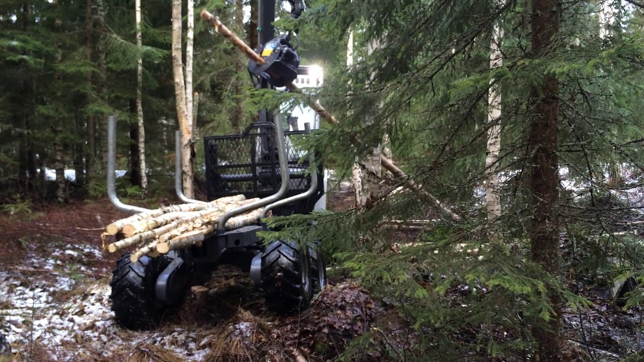 Usewood Combi Master working in Sweden