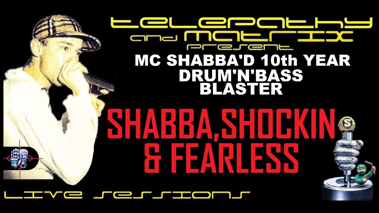 TELEPA Shabba D Shockin Fearless [1st EVER LIVE DJ SET!!]