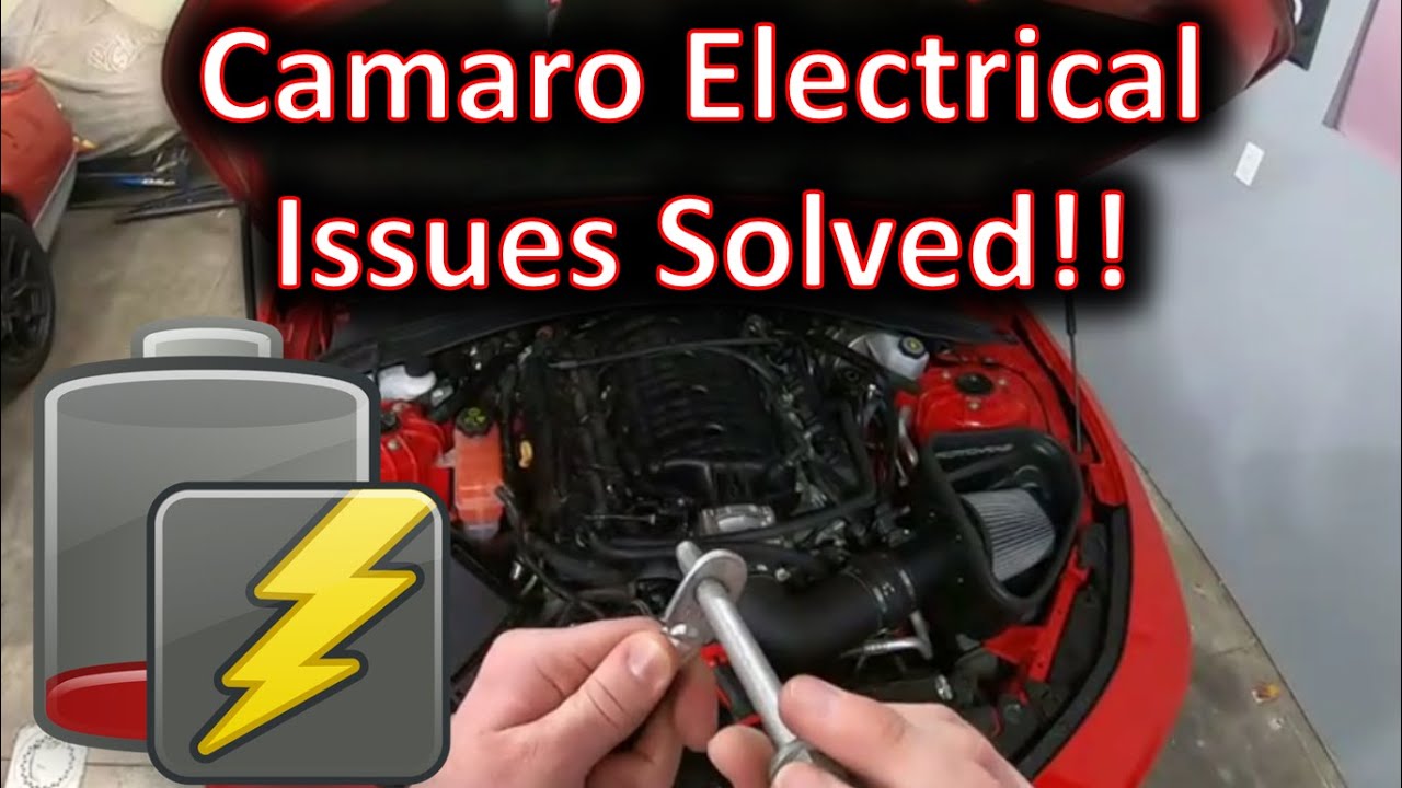 Проблемы с электрикой Camaro решены!