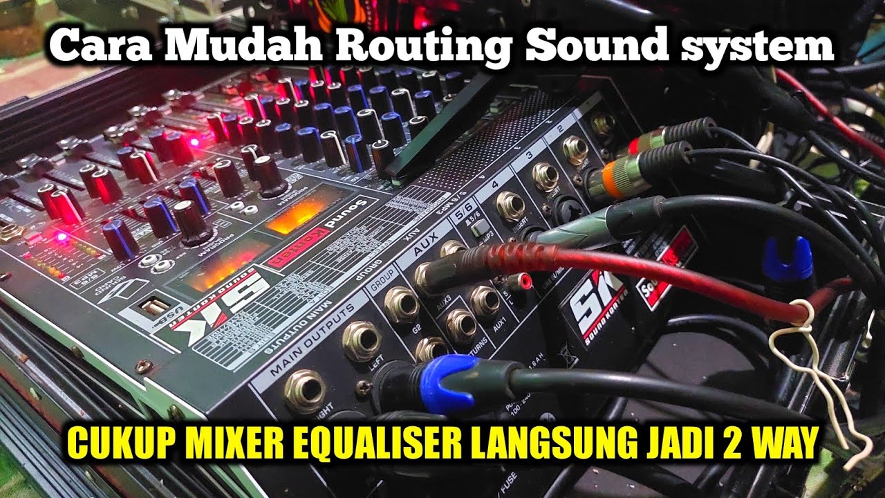 routing sound system yang benar ❗️ tri id official