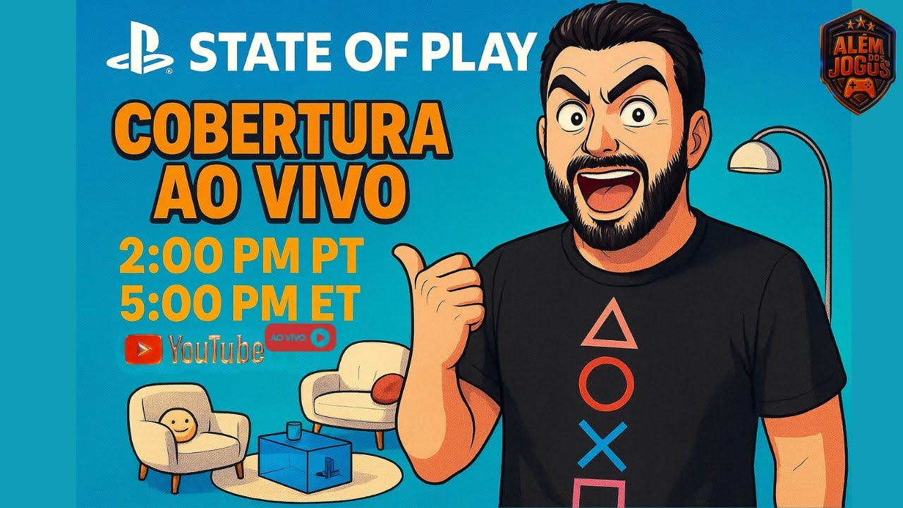 STATE OF PLAY 2025 - EVENTO SÓ PARA JAPORONGAS  📱