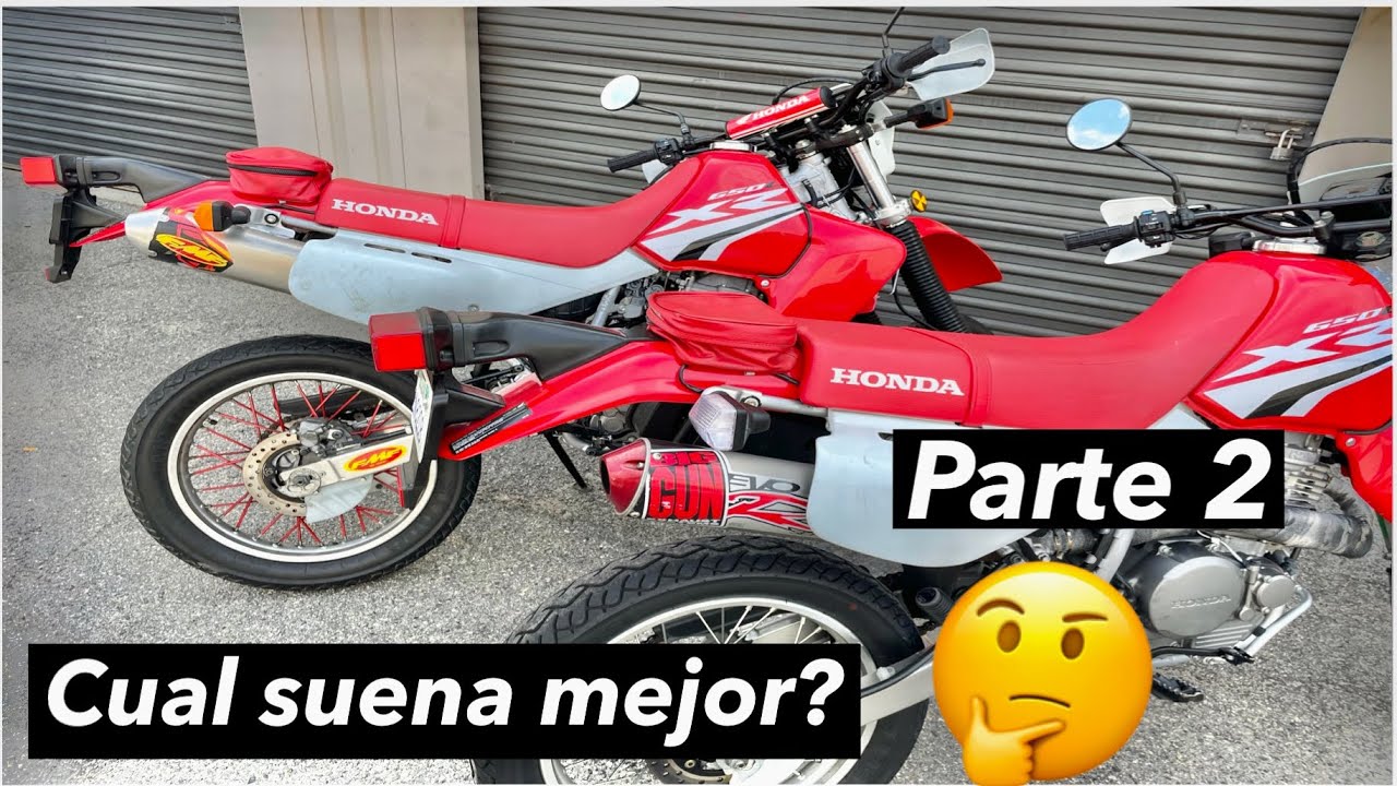 MOFLERIA FMF VS BIGUN xr650l