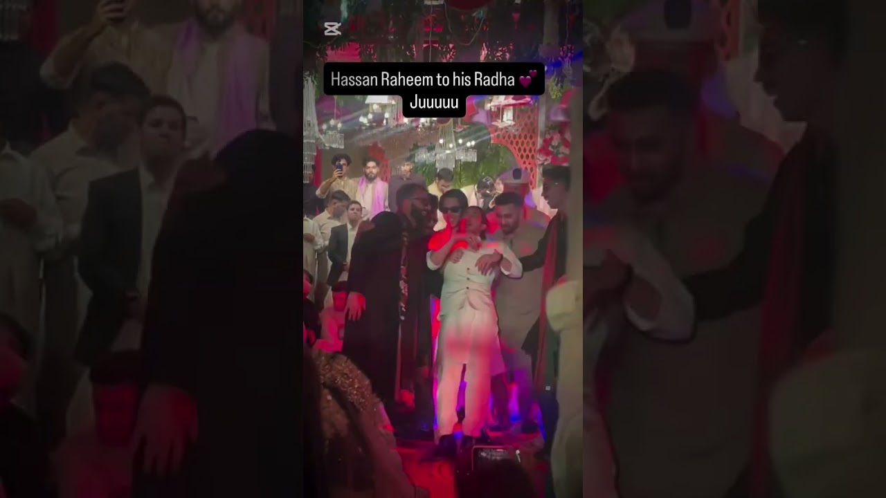Hasan raheem to his Radha 🫶🏻😭❤️ #love #hasanraheem #wedding #trendingshorts