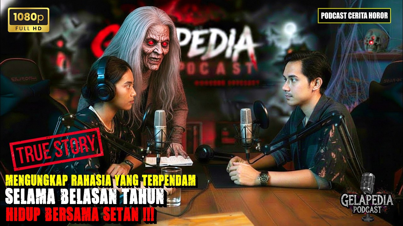 KISAH NYATA‼️MBAK SARI WANITA YANG DIBESARKAN OLEH NENEK HANTU || Gelapedia | Podcast Horor
