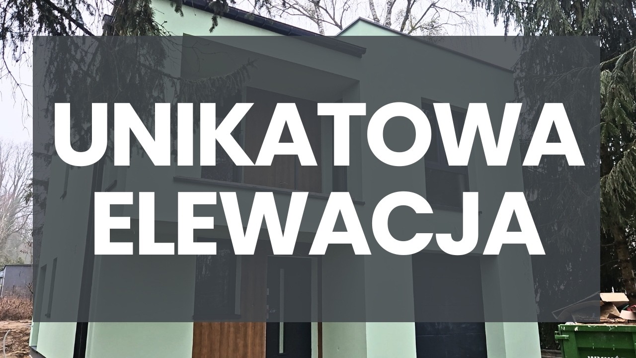 Unikatowy kolor na elewacji | Milanówek - Miasto Ogród | E13