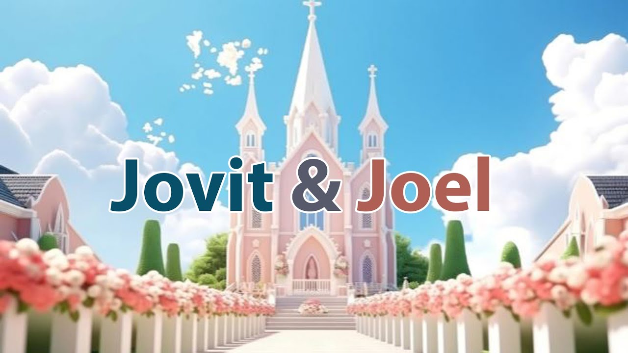 JOVIT & JOEL Wedding ceremony on 1st January 2025