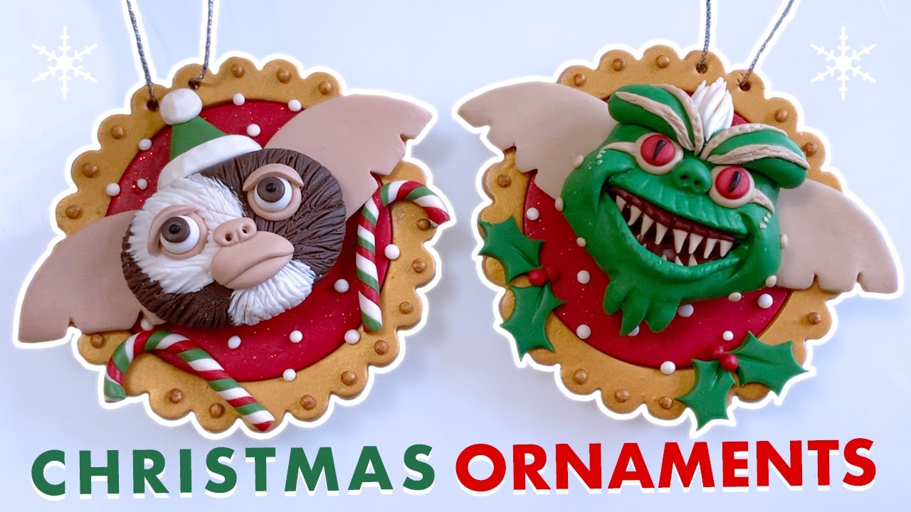 GREMLINS Christmas Decorations | Polymer Clay Tutorial