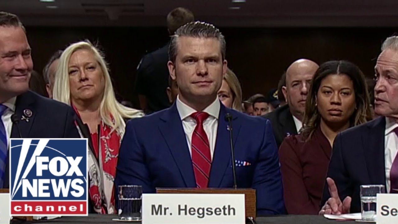 Pete Hegseth sworn in as defense secretary: ‘All praise and glory to God’