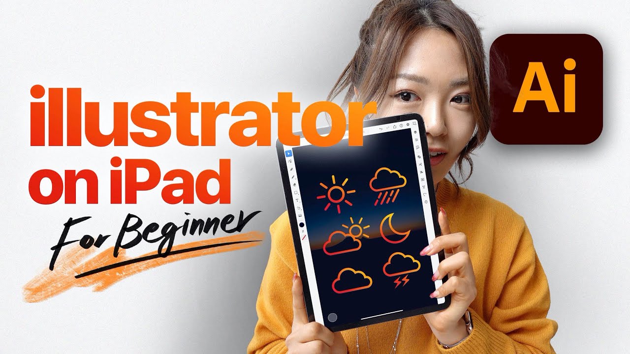 Create Stylish Icons & Logos on illustrator for iPad