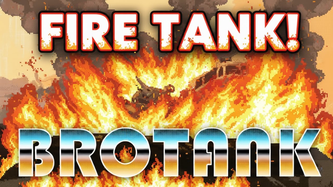 Ruling the Desert with FIRE in this Tank Action Roguelike! | BROTANK