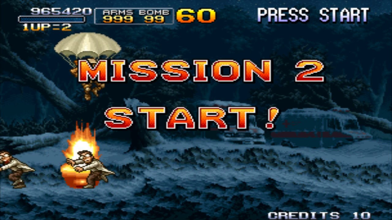 Metal Slug 3 Armas, vehiculos y modos, Satellite