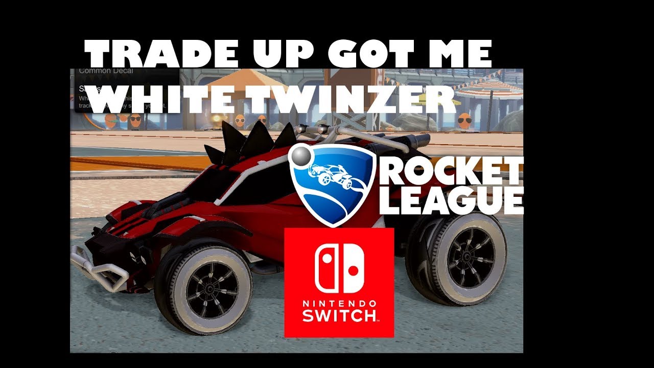 TITANIUM WHITE TWINZER FROM TRADE UP | Rocket League | Nintendo Switch